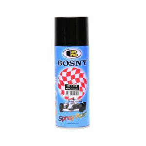 SPRAY BOSNY #1139 METALLIC BLACK / NEGRO METALICO BOTE 14 OZ.
