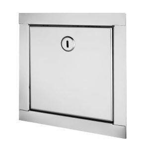 RAO – TAPA P/LLAVE DE PASO / CAN DE SERV 15 X 20 ACERO INOX (10001.611