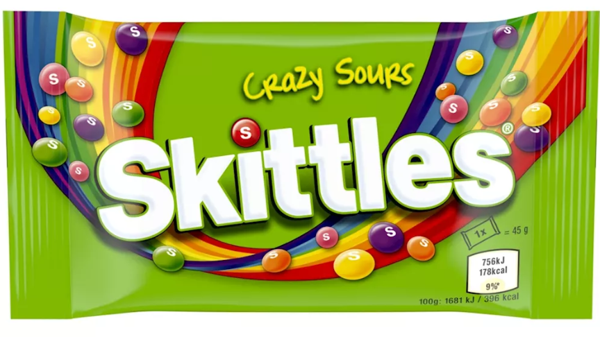 Skittles Crazy Sours (36 x 45 g)