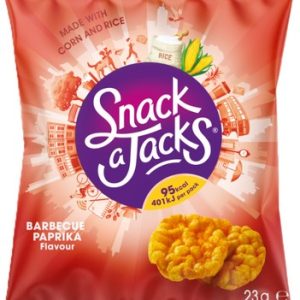 Snack a Jacks Barbecue Paprika Flavour (8 x 23 gr.)