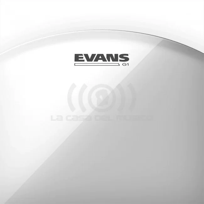 EVANS TT12G1 Parche de 12” para Tom G1 Clear de capa simple - Imagen 4