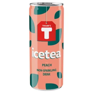 Thom’s T Ice Tea Peach (24 x 0,25 Liter blik NL)