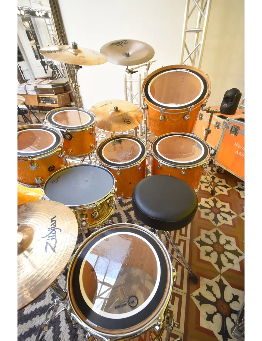 Parche Tom 14″ Clear SX-14 STUDIO-X - Imagen 3