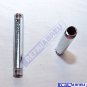 NIPLE NIQUELADO 3/8 M/NPT X 4»