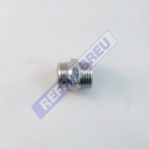 NIPLE NIQUELADO 1/2 M/NPT X 1» C/CENTRO