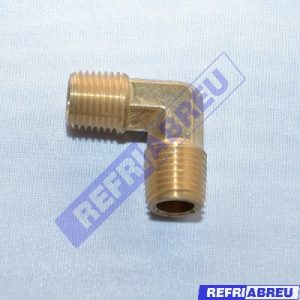 CODO BRONCE MACHO 1/4