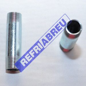 NIPLE NIQUELADO 1/2 M/NPT X 3»