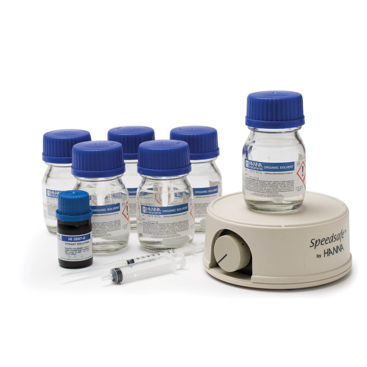 Kit de pruebas para acidez de aceite de oliva