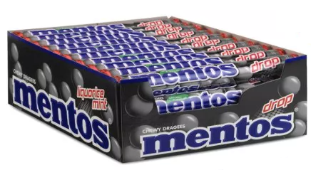 Mentos Drop Rollen (40 x 37,5 Gr.)
