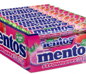 Mentos Strawberry Mix Rollen (40 x 37,5 Gr.)