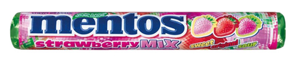Mentos Strawberry Mix Rollen (40 x 37,5 Gr.) - Imagen 3