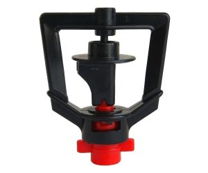 Micro Aspersor Vertical de 70 Litros por Hora Boquilla Roja