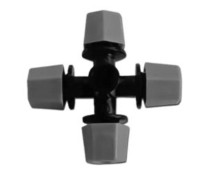 Nebulizador de 4 Cabezas de 24 a 31 LPH Color Gris