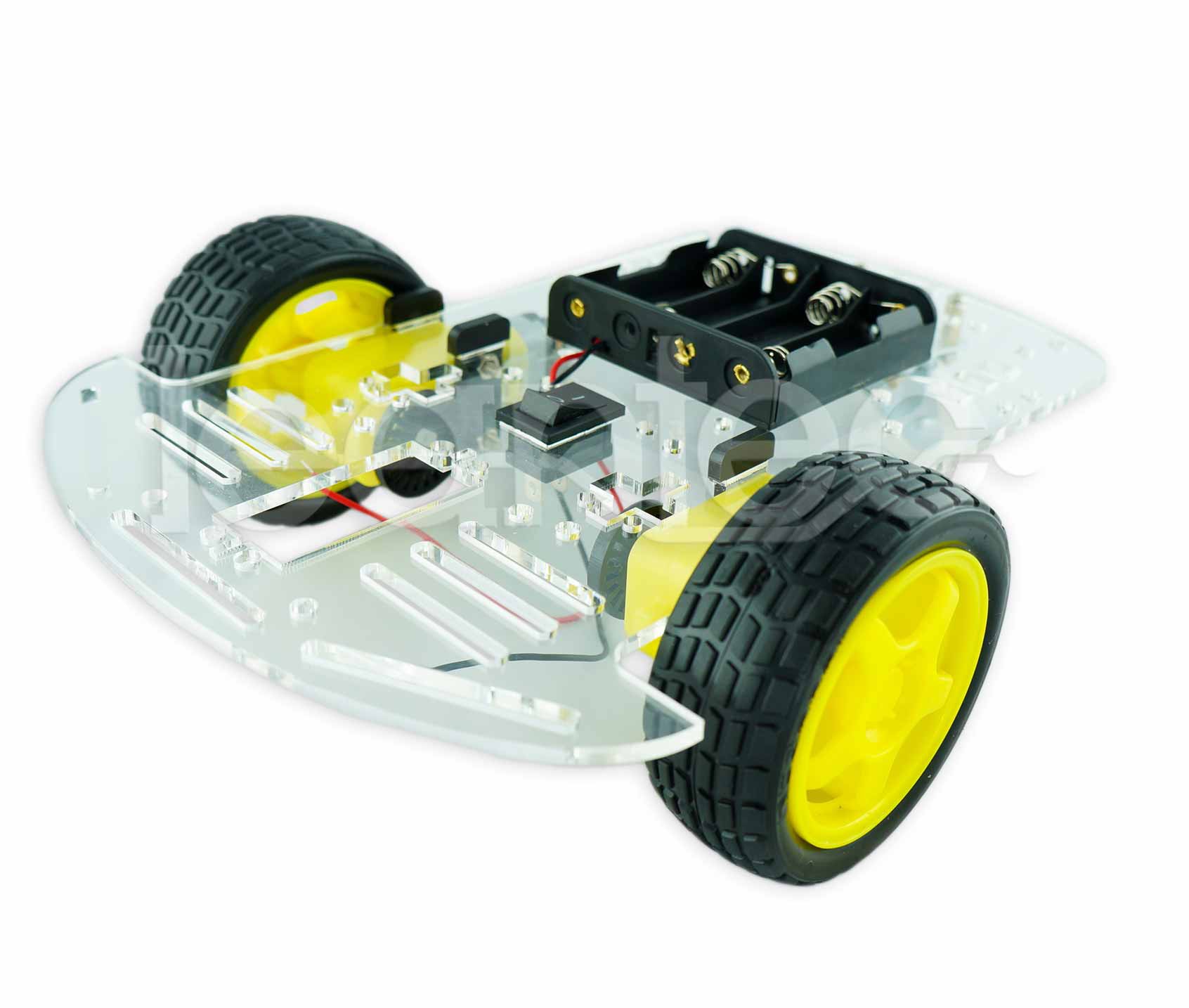Chasis robot 2WD. Chasis robot de 2 ruedas. - Imagen 2