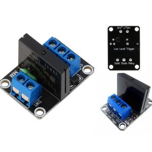 Modulo rele Estado Solido SSR 5v 1 canales G3MB-202P Con Fusible Para Arduino