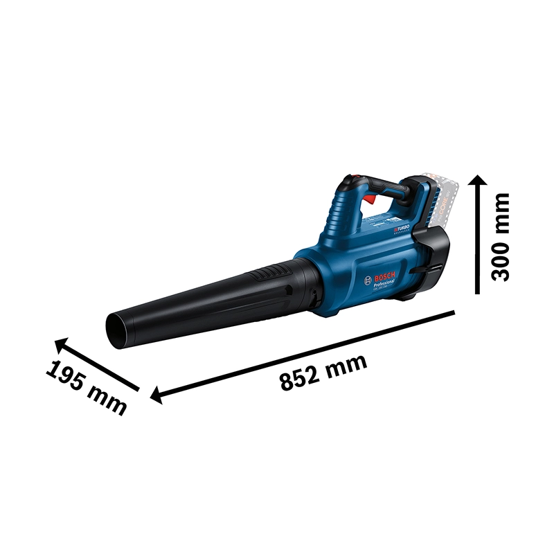 Sopladora Bosch GBL 18V-750 18V Brushless BOSCH 06008D20E0 + 1600A015TK + 1600A016GU - Imagen 5