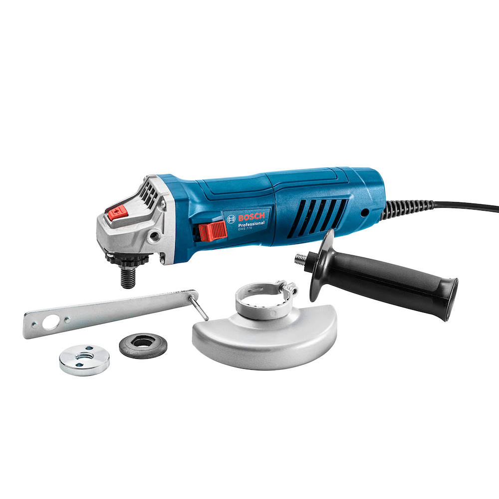 BOSHER MINIESMERIL DE 4-1/2″ 770W 12,000 RPM GWS 770. BOSCH 06013980G1 - Imagen 3