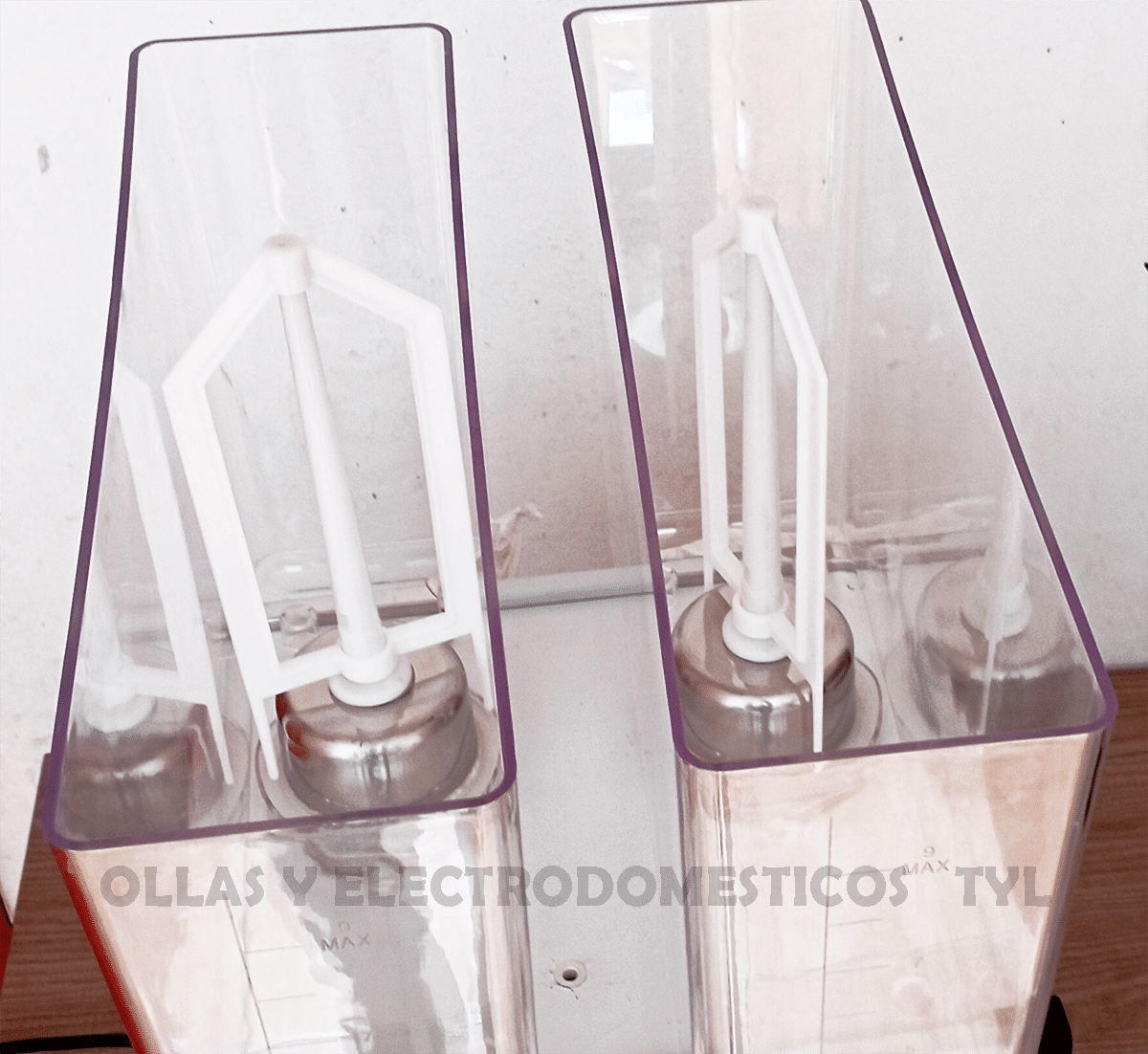 Maquina Dispensador/Refresquera De Jugos 2 Tolvas 9 Litros - Imagen 4