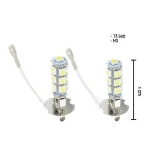 BOMBILLO H3 LED 5050 13SMD 2 PCS 3122127