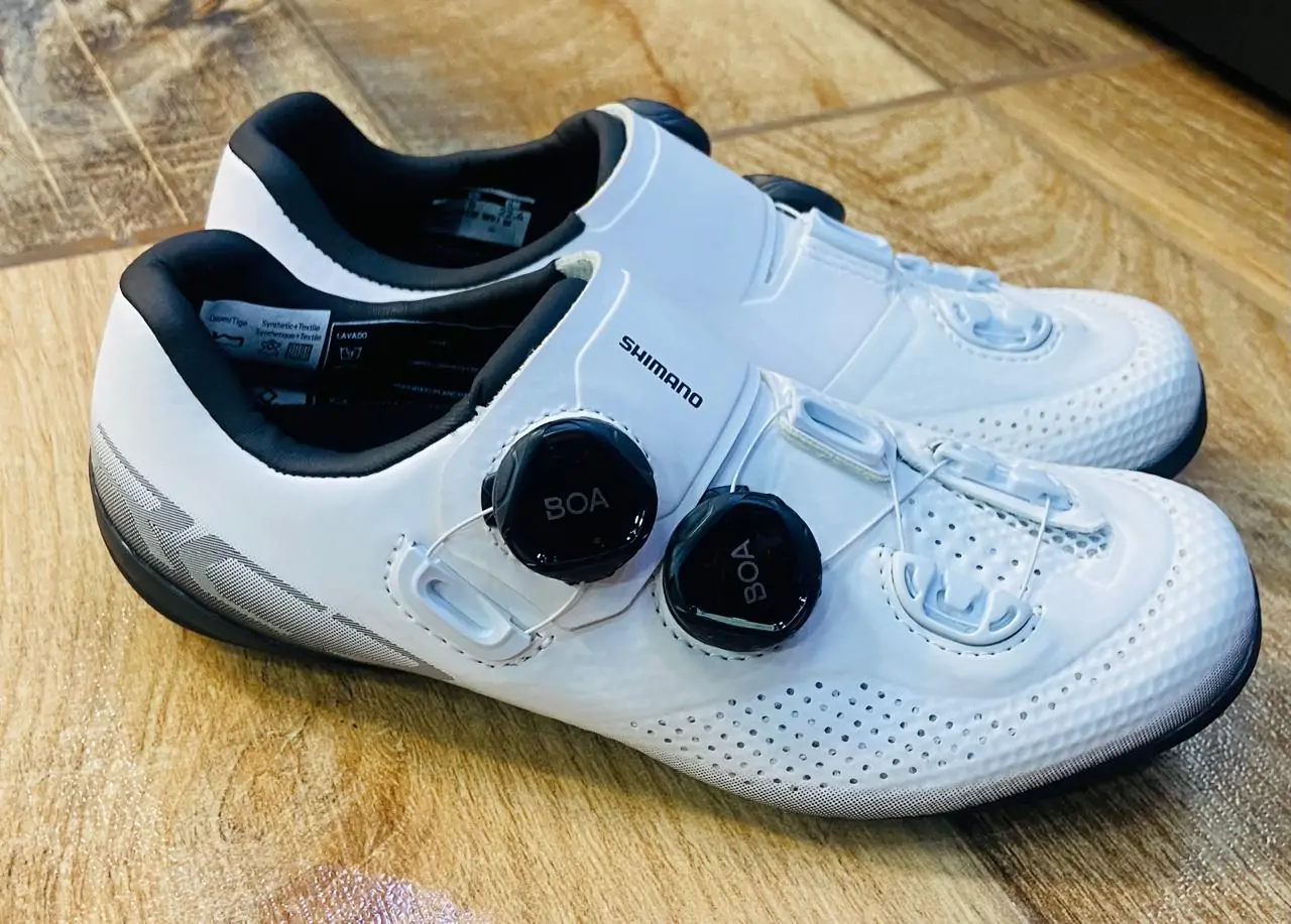 ZAPATILLAS CICLISMO RUTA SHIMANO RC7W SH-RC702 MUJER BLANCO (815392) - Imagen 5