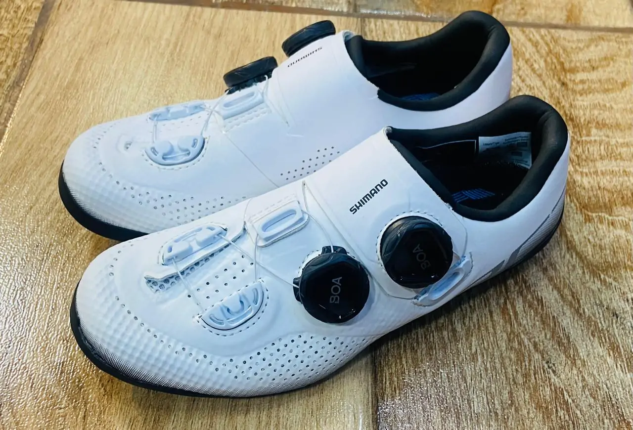 ZAPATILLAS CICLISMO RUTA SHIMANO RC7W SH-RC702 MUJER BLANCO (815392) - Imagen 6