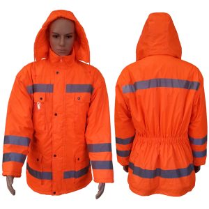 Campera de Abrigo con Reflectivos Naranja – GLACIAR
