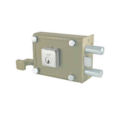 CERRADURA S/PONER YALE 987 SOLDAR DERECHA DOBLE PASADOR 3 GOLPES (UE=12) - Imagen 2