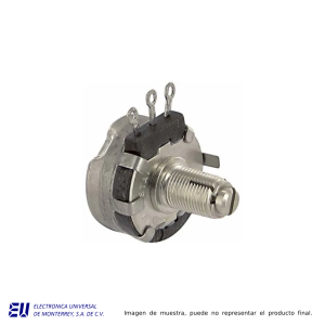 POT. 500K 2W LOCKING SHAFT PL.COND. – P53C2-500K