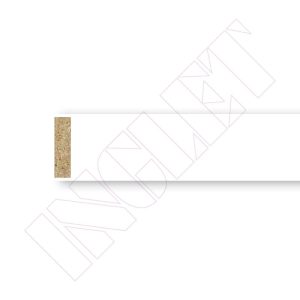 METRO MOLDURA SEPARADOR BLANCO MATE, 5 x 15 mm