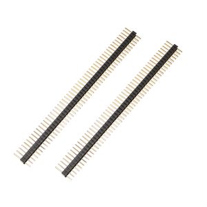 Fila de pin header 1.27mm 40 pines macho