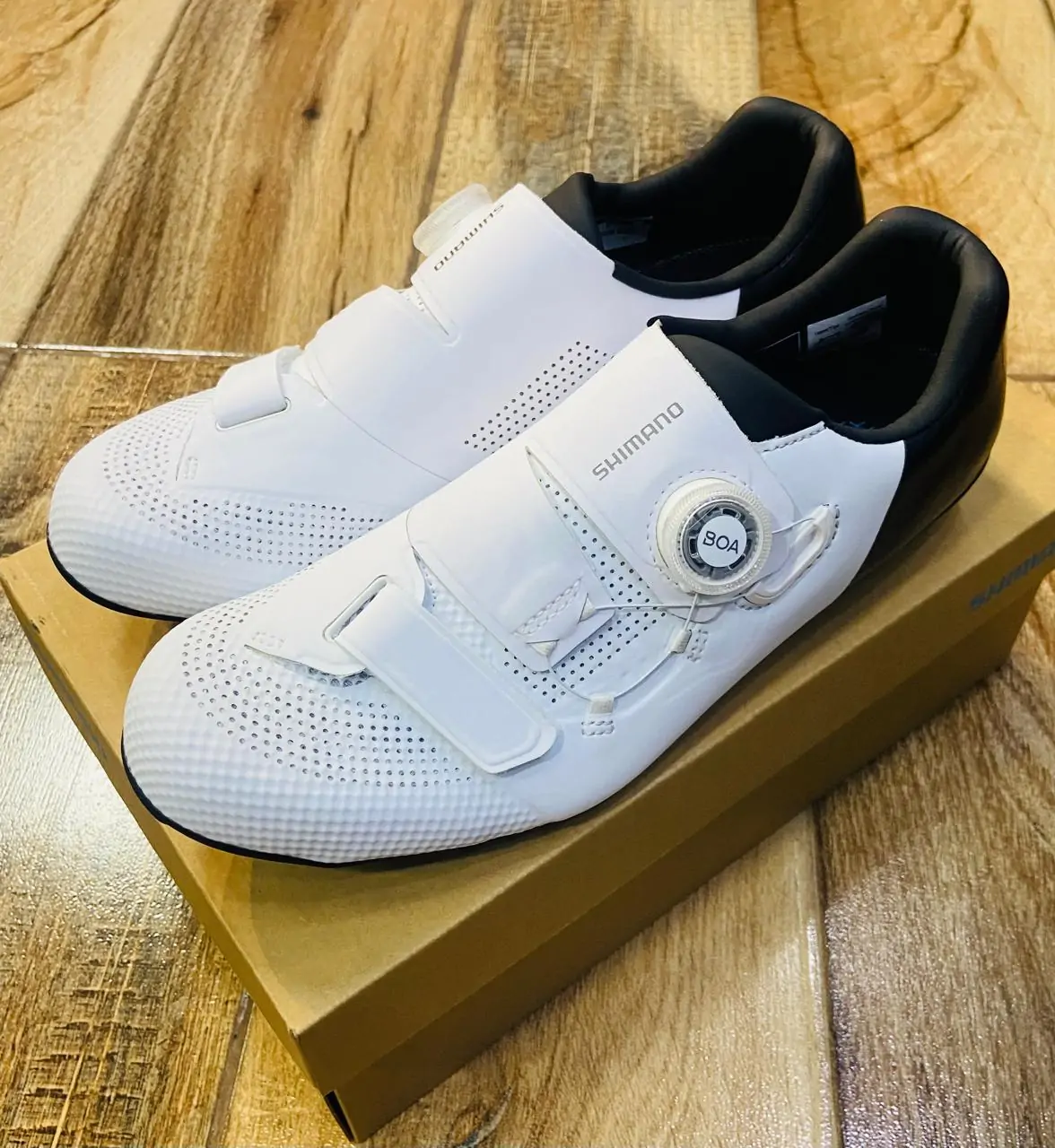 ZAPATILLAS CICLISMO RUTA SHIMANO RC5 SH-RC502 BLANCO (815363) - Imagen 3