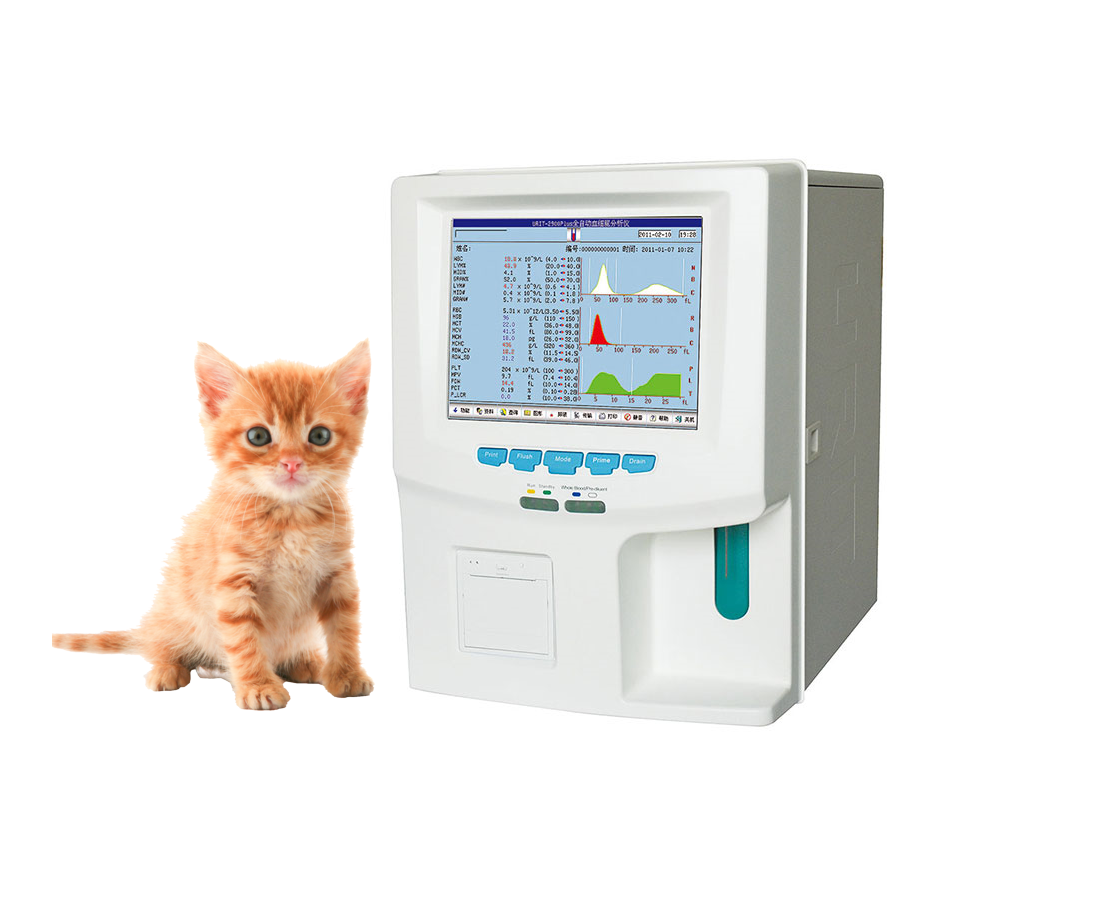 Analizador Hematológico / hemograma Urit 2900Vet Plus de uso veterinario - Imagen 2