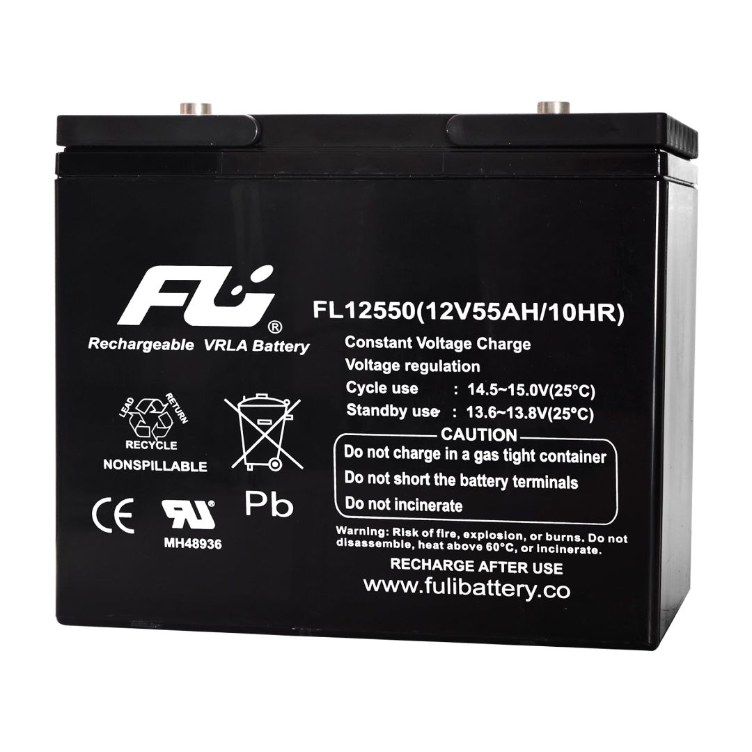 Batería AGM FuliBattery 55A 12V - Imagen 2