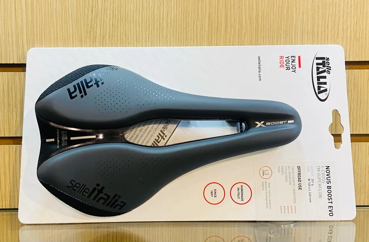 SILLIN SELLE ITALIA NOVUS BOOST EVO X-CROSS L3 MNG 145mm - Imagen 4