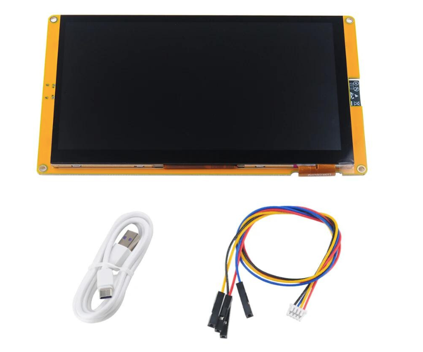 ESP32 con pantalla táctil capacitiva de 7 pulgadas