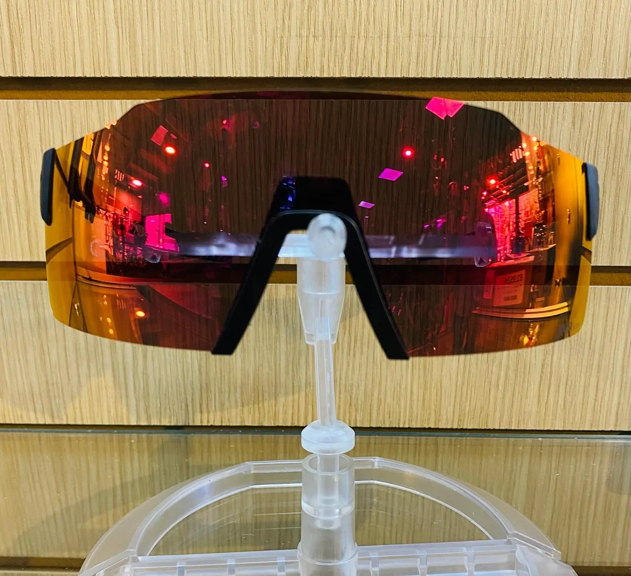 GAFAS PARA CICLISMO SCOTT STRIDE BLCK AMP RED CHROME (813536) - Imagen 5
