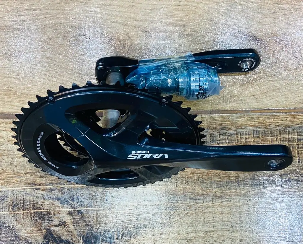 JUEGO DE BIELAS SHIMANO FC-R3030 SORA 50/39/30T 9S – RUTA 305731 - Imagen 4