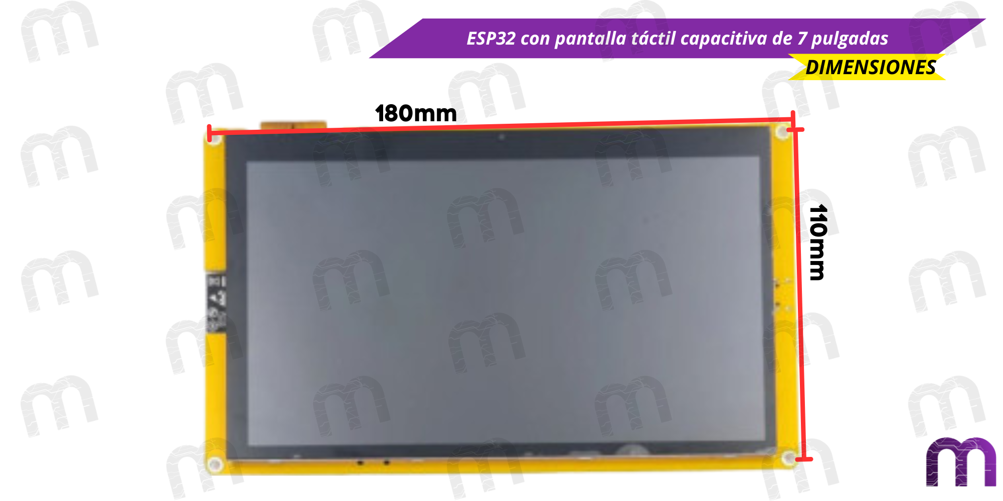 ESP32 con pantalla táctil capacitiva de 7 pulgadas - Imagen 5