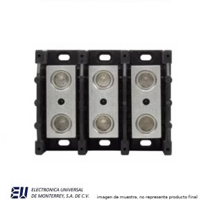 Bloques de terminal de barrera 3P 600VAC/DC Pwr Dist Block 310 AMP CAL 14-4 – 16306-3