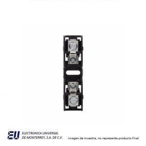 BASE PORTAFUSIBLE MODULAR 1 POLO CLASE M 600VCA TERMINAL DE CAJA – BMM603-1C