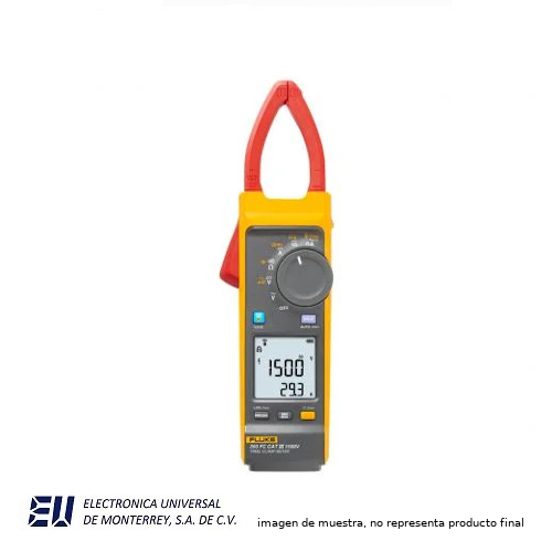 AMPERÍMETRO DE GANCHO PARA 1500V TRMS C/IFLEX, CON FC – FLUKE-393FC - Imagen 2