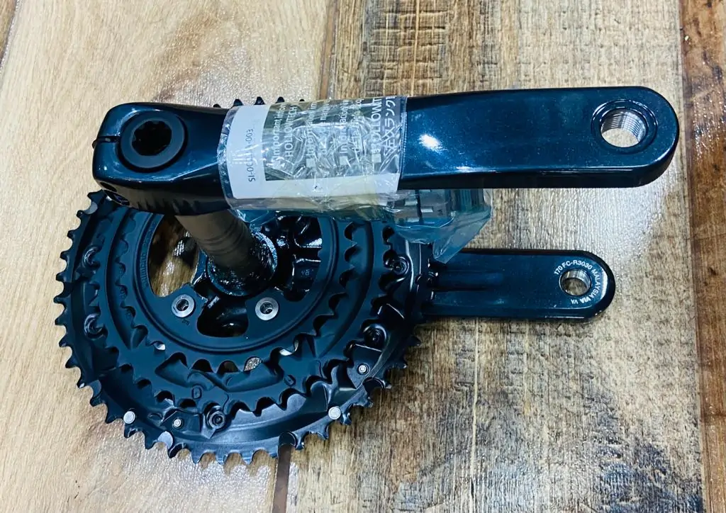 JUEGO DE BIELAS SHIMANO FC-R3030 SORA 50/39/30T 9S – RUTA 305731 - Imagen 7