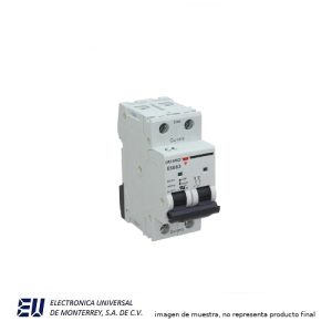 INTERRUPTOR TERMICO 2 POLOS 63 AMPER UL 1077 5 KA – GDB632PC63