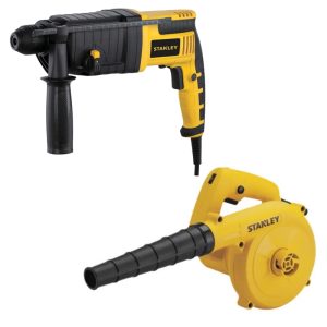 MARTILLO PERFORADOR SDS PLUS 800W 3.4 JOULES + STPT600-B3 SOPLADORA/ASPIRADORA 600W