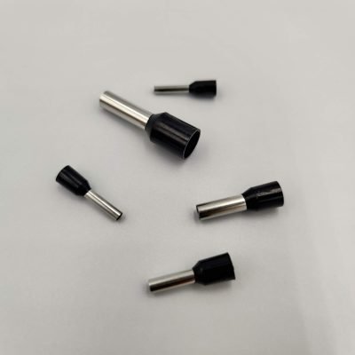 Pack 100 uds. Terminal Ferrul Negro Para cables 10-12-14-16-18 AWG - Imagen 3