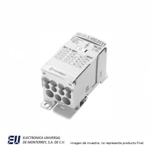 BLOQUE DISTRIBUCION 100VAC/1500VDC 400 AMP 12 CONEXIONES 1 ENTRADA 11 SALIDAS – 9D0154000111