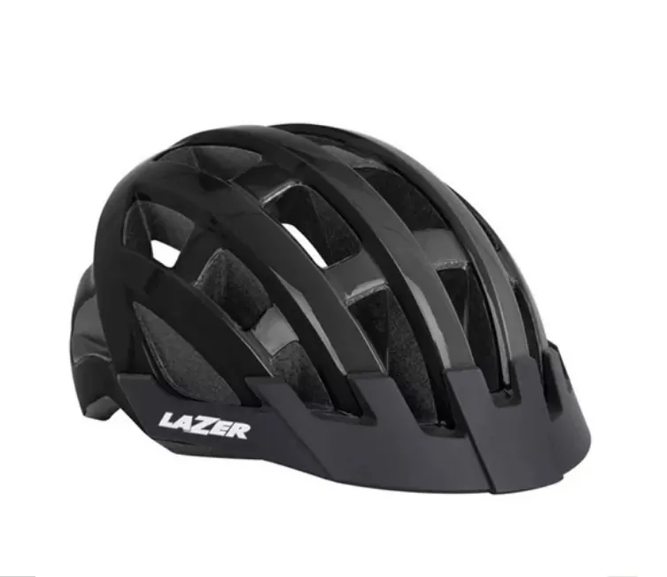 CASCO LAZER COMPACT CE-CPSC BLACK – CICLISMO - Imagen 6