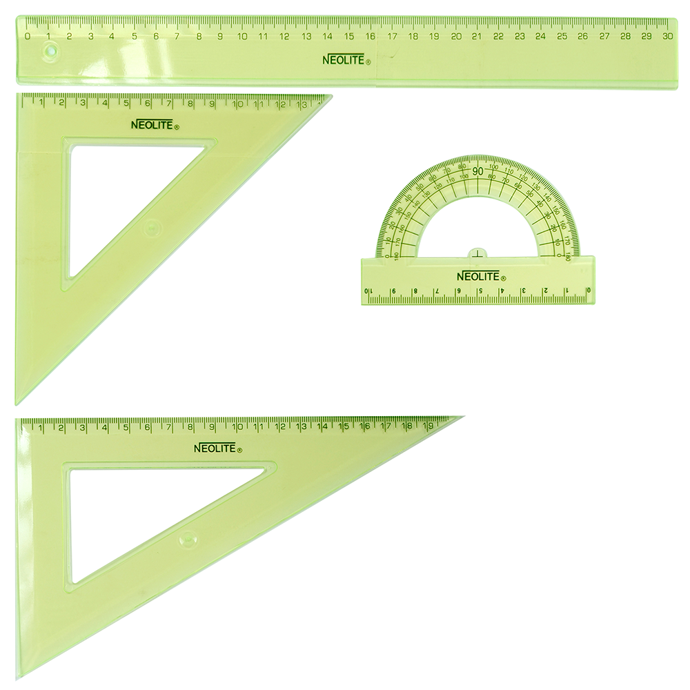 Set Geometría GREEN 30 cm 4 pzs. - Imagen 7