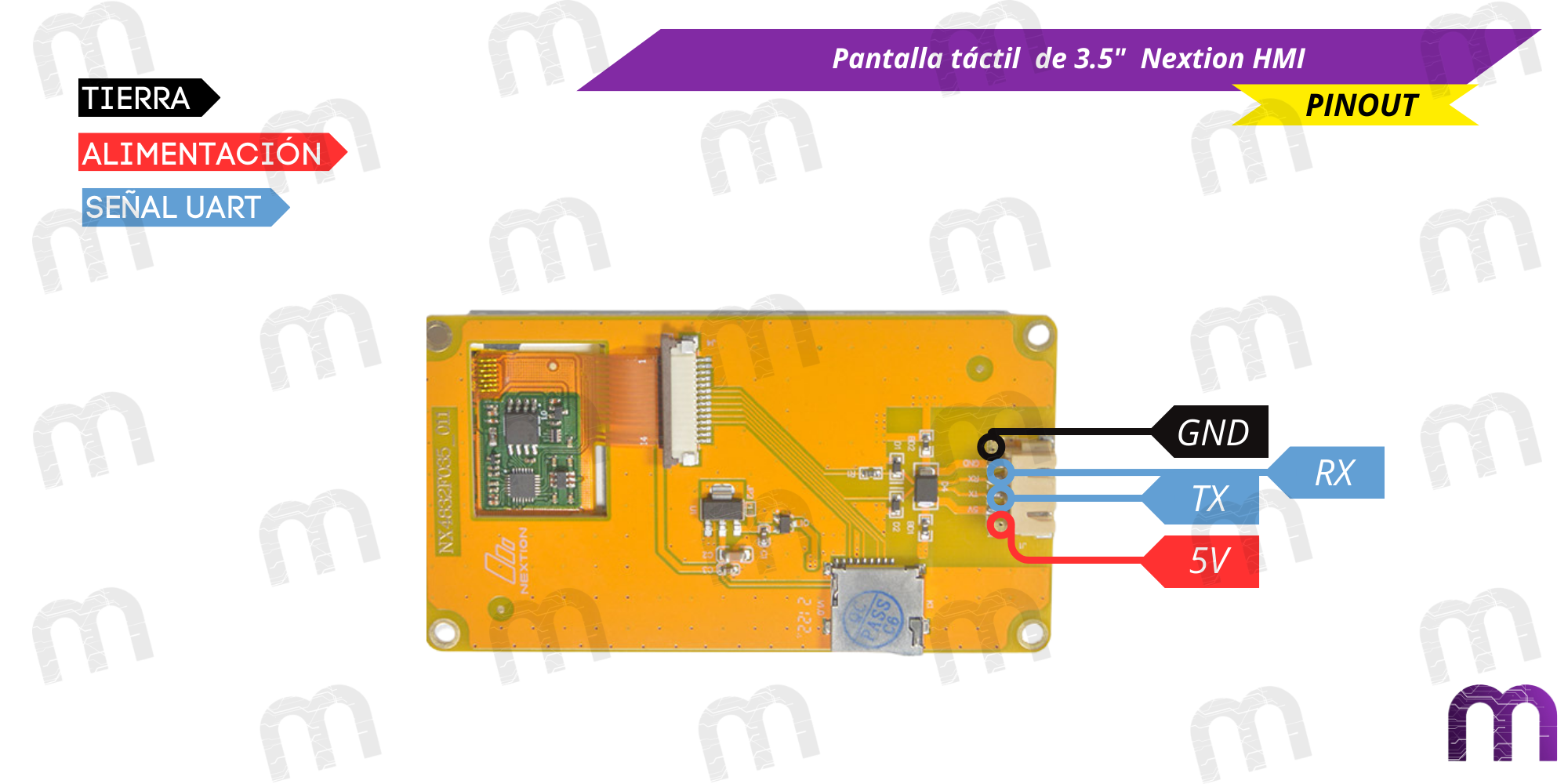 Pantalla táctil LCD Nextion 2.4″ TFT -Discovery Series- - Imagen 7