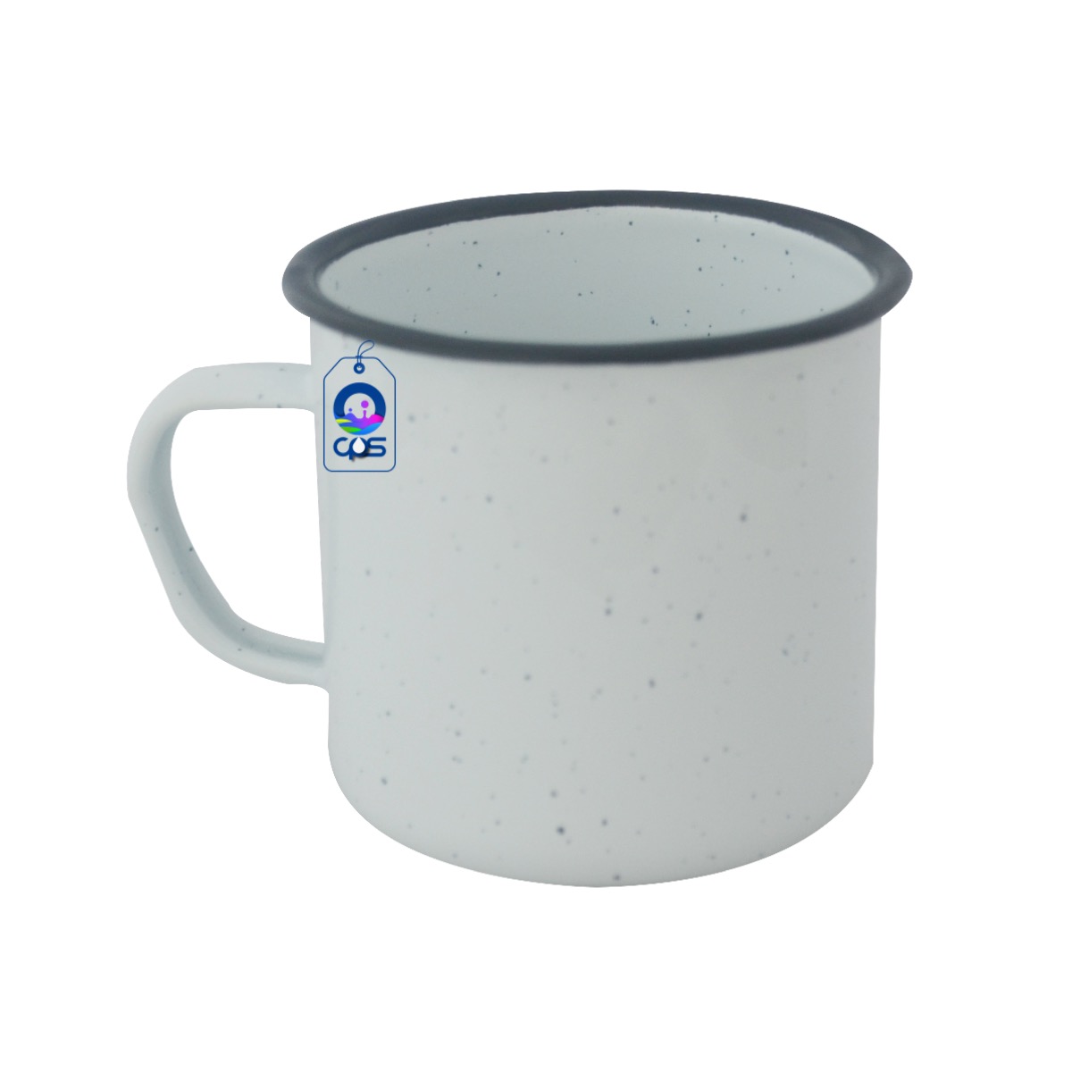 Taza / Pocillo de Peltre Filo de Color 10oz Caja con 16 piezas - Imagen 5